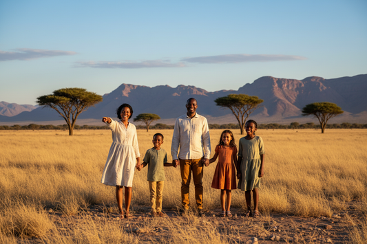 A Nature-Loving Namibia Family