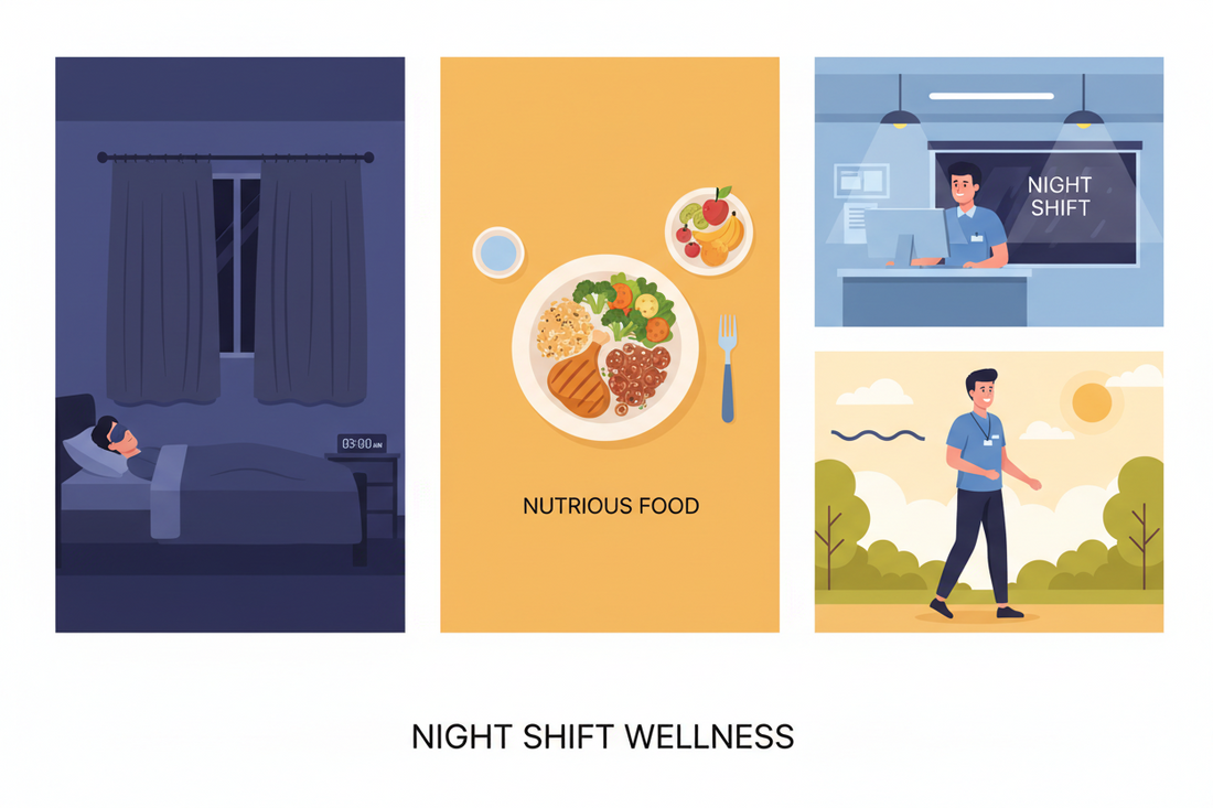Napping, Nutrition, and Light: A Practical Guide for Night Shift Life