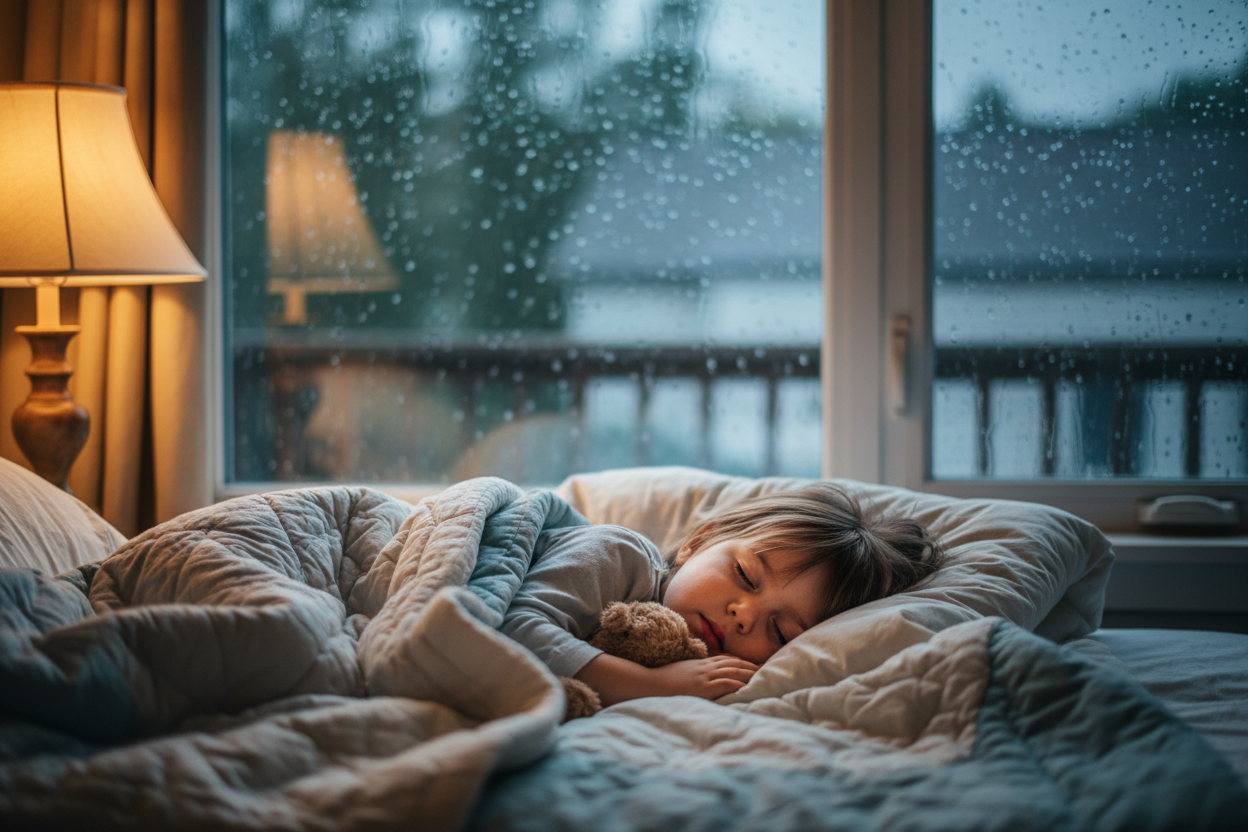Rain, Sleep, and Young Children: Pros, Cons, and Practical Guidance ...