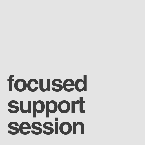 Focused Support Session